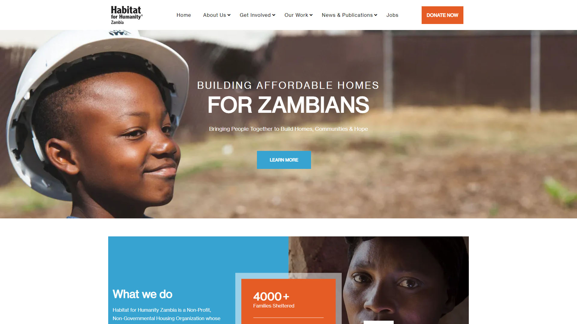 Habitat for Humanity Website